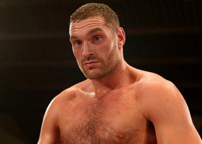 Britský boxer Tyson Fury