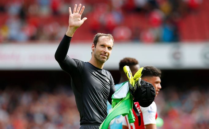 PL, Arsenal-West Ham:Petr Čech zdraví fanoušky před zápasem