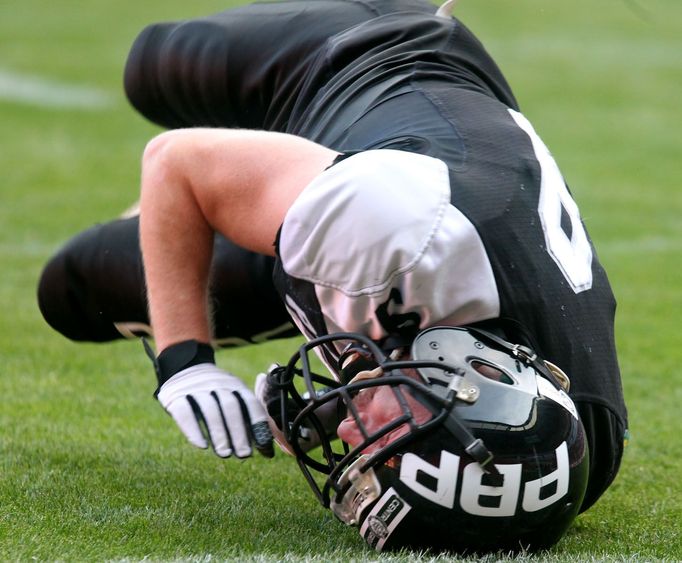 Americký fotbal, finále ČLAF: Prague Black Panthers - Příbram Bobcats