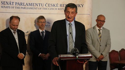 Místopředseda senátního klubu ČSSD Miroslav Nenutil