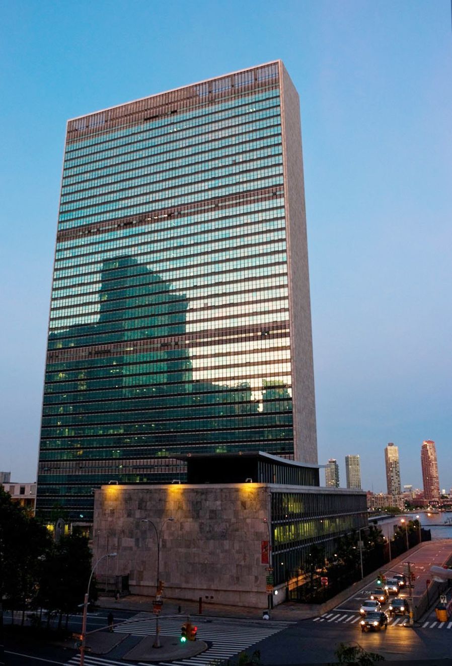 Oscar Niemeyer - New York - budova OSN
