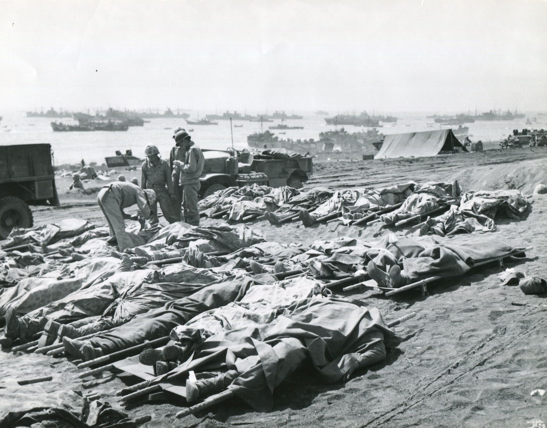 Jednorázové užití / Fotogalerie / Uplynulo 75 let od bitvy o japonský ostrov Iwo Jima / PB