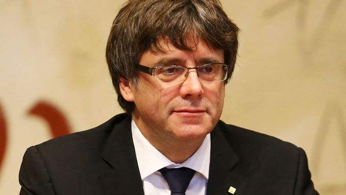Katalánský premiér Carles Puigdemont.