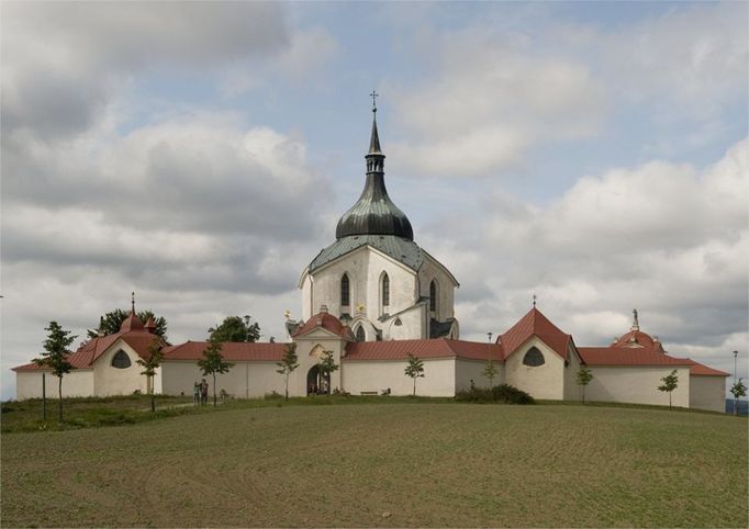 Poutní kostel sv. Jana Nepomuckého na Zelené hoře , před 2008