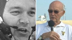Dnes bych letěl rovnou na Mars, říká astronaut z Apolla 11 Collins