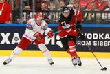 Hokejisté Kanady proti Bělorusům vyhráli i své osmé utkání na turnaji a po šesti letech postoupili mezi nejlepší čtyři týmy.