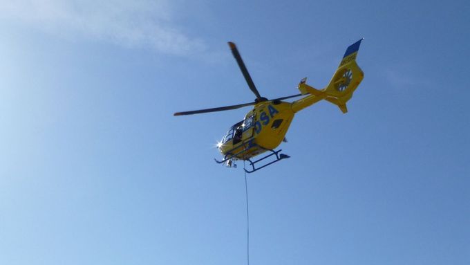 Vrtulník záchranařů, ilustrační foto