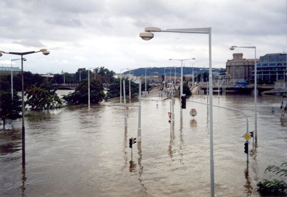 Povodeň 2002 v Holešovicích