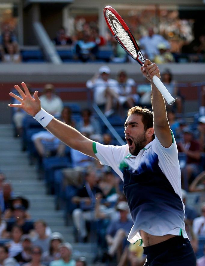 Marin Čilič na US Open 2014