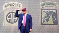 Americký prezident Donald Trump oslavil na základně Fort Bragg 250. výročí americké armády.