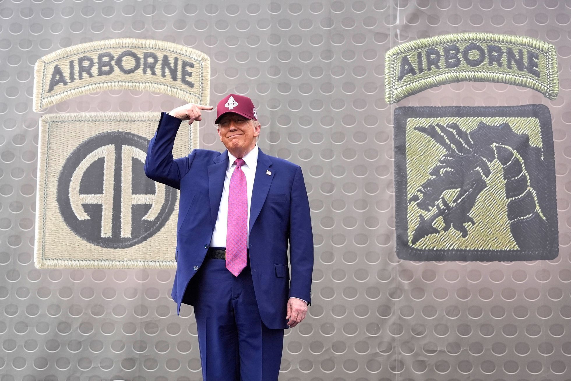 Fort Bragg, USA, Donald Trump. armáda, základna, vojáci