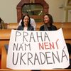 Jednání pražského zastupitelstva 10.9. 2015 plus protest před tím