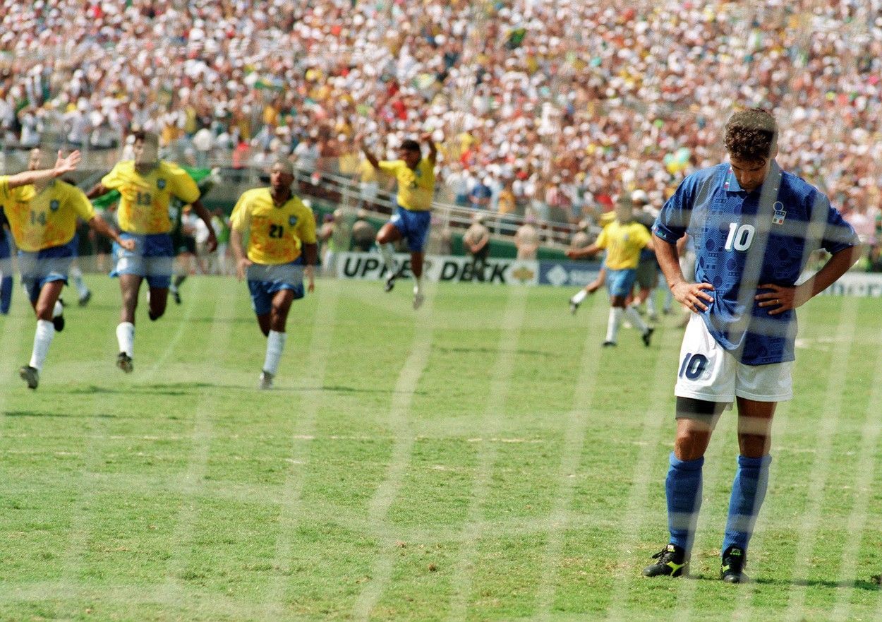 Roberto Baggio po penaltovém selhání