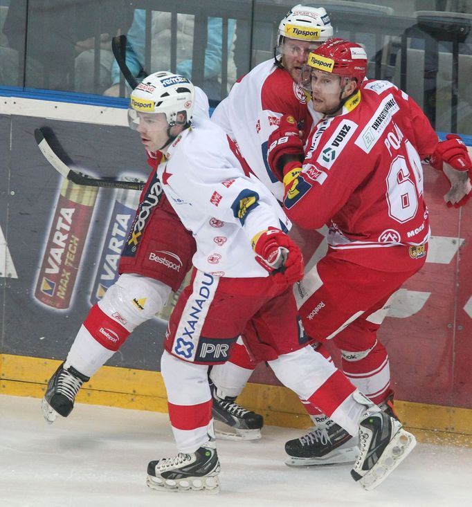 Slavia vs. Třinec, utkání hokejové extraligy