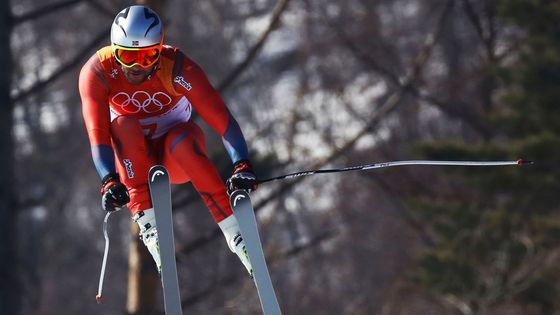 Vzhůru pro vítězství. Odložený olympijský sjezd ovládli norští bojovníci