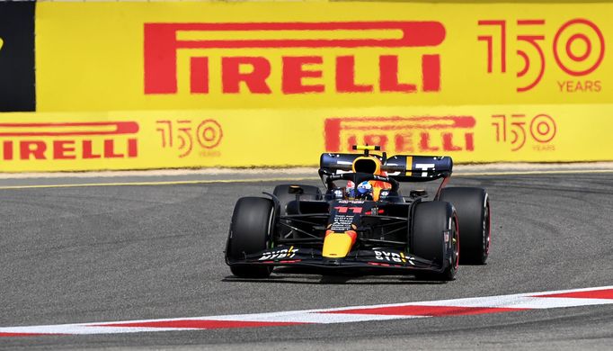 Testy F1 v Sáchiru 2022: Sergio Pérez, Red Bull