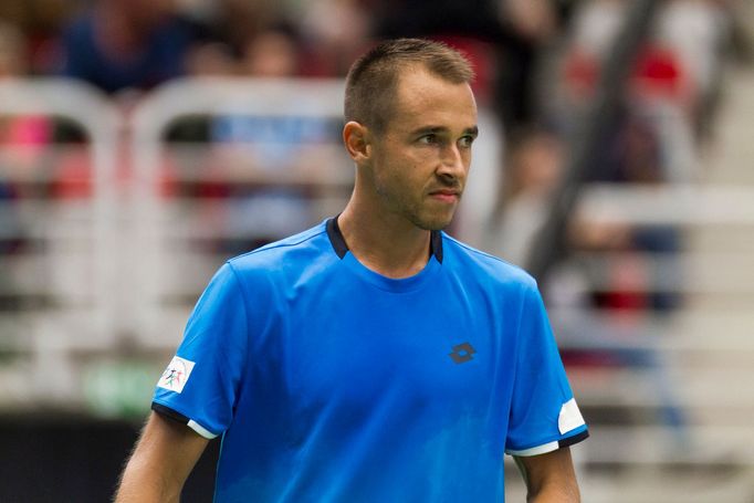 Davis Cup 2016 Česko vs. Francie: Lukáš Rosol - Jo-Wilfried Tsonga