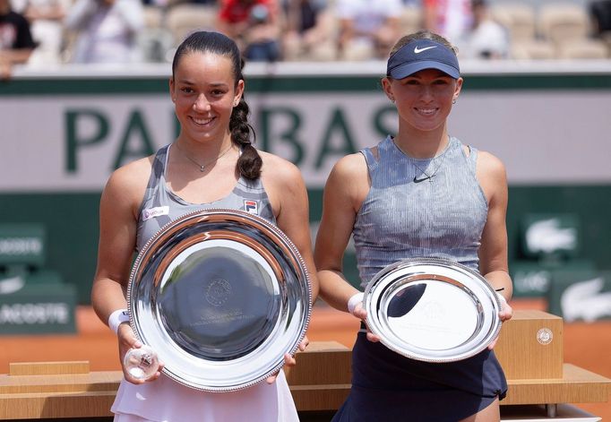 Tereza Valentová a Laura Samson, French Open 2024