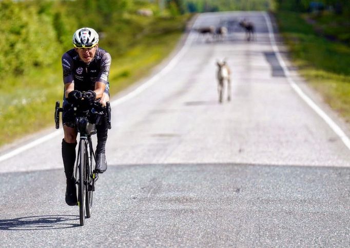 Daniel Polman při závodě NorthCape - Tarifa 2022.