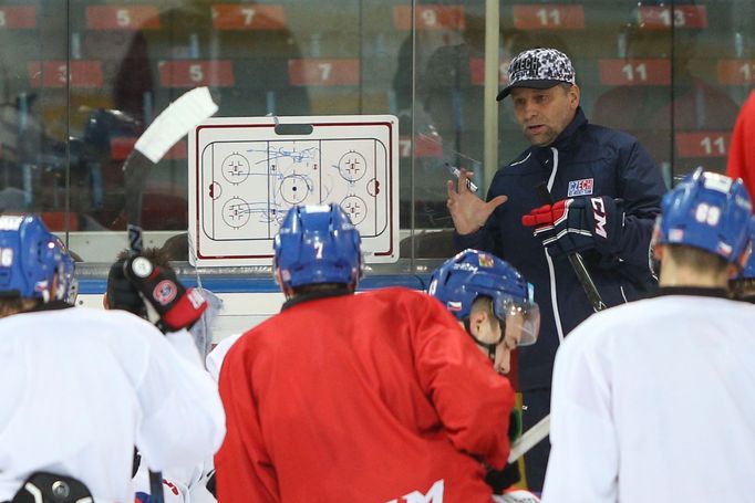 Sraz české hokejové reprezentace před turnajem Karjala Cup