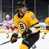 David Pastrňák v dresu Bostonu NHL hokej