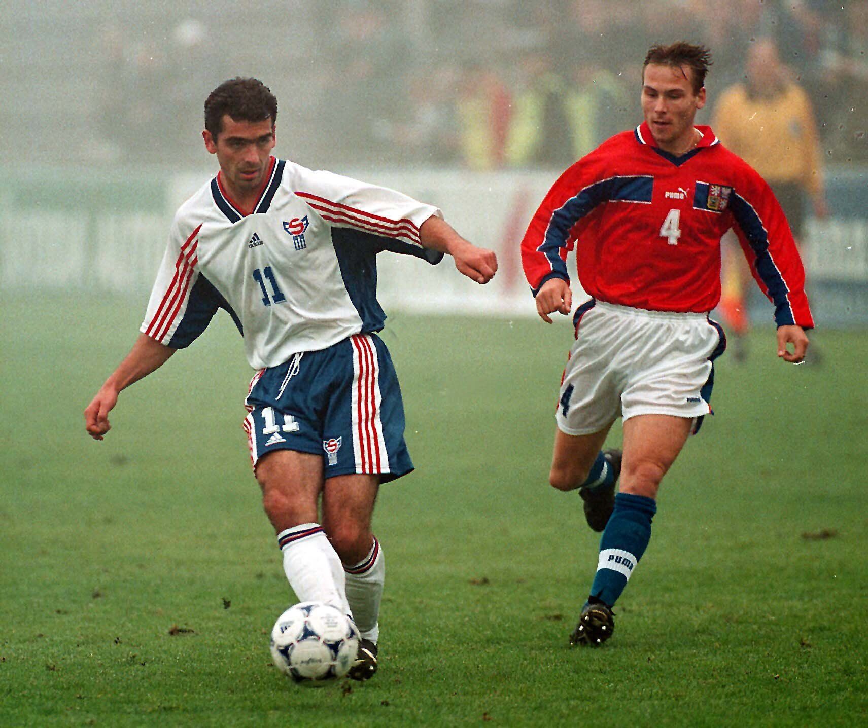 Fotbalové dresy Česka 1998