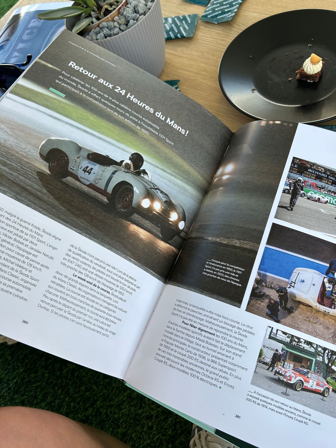 Le Mans Classic 2025 stánek Škoda
