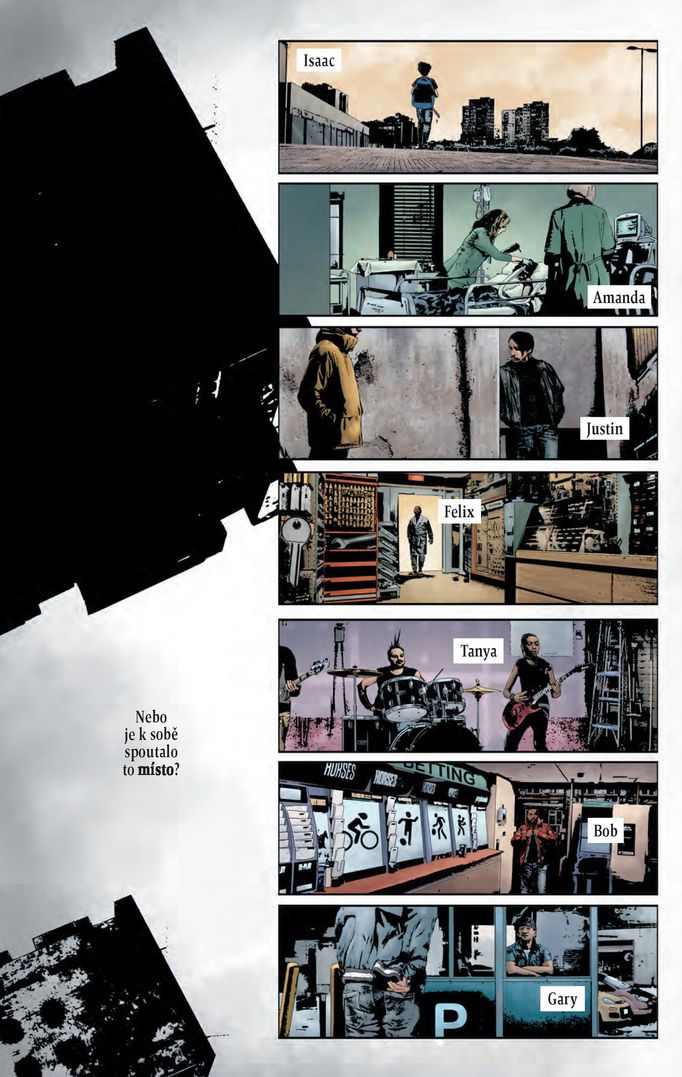 Ukázka z komiksu Činžák.