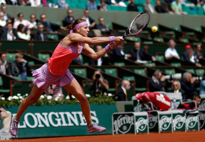 Luce Šafářová na French Open 2015