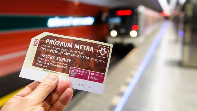 Průzkum metra v Praze