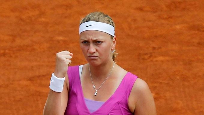 FOTO Kvitová si na French Open opět problémy nedělala