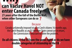 Europoslanci bojují za víza Havlem. Ale jemu to neřekli