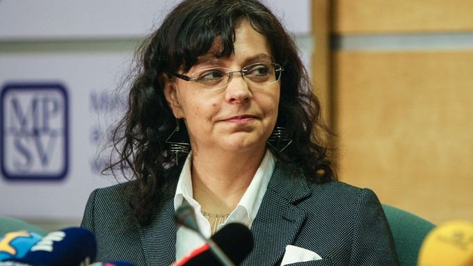 Michaela Marksová-Tominová - od ledna 2014 ministryně práce a sociálních věcí ve vládě Bohuslava Sobotky.