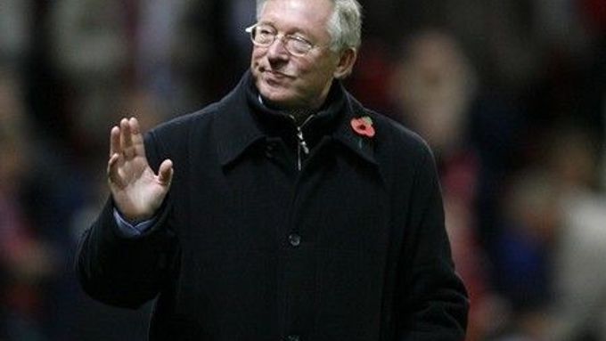 Alex Ferguson, trenér Manchesteru United.