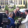Miloš Zeman právě dorazil se ženou do svého volebního štábu