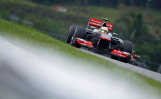 Formule 1, VC Malajsie 2013:  Sergio Pérez, McLaren