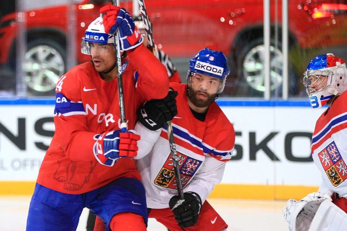 MS 2017, Česko-Norsko: Radko Gudas - Andreas Martinsen