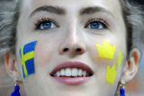 Půvabná švédská fanynka otevírá náš přehled nejkrásnějších fotografií ze světového šampionátu hokejistů, který letos hostila dánská města Kodaň a Herning.