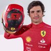 Helma pilota F1 Carlose Sainze, Ferrari (2022)