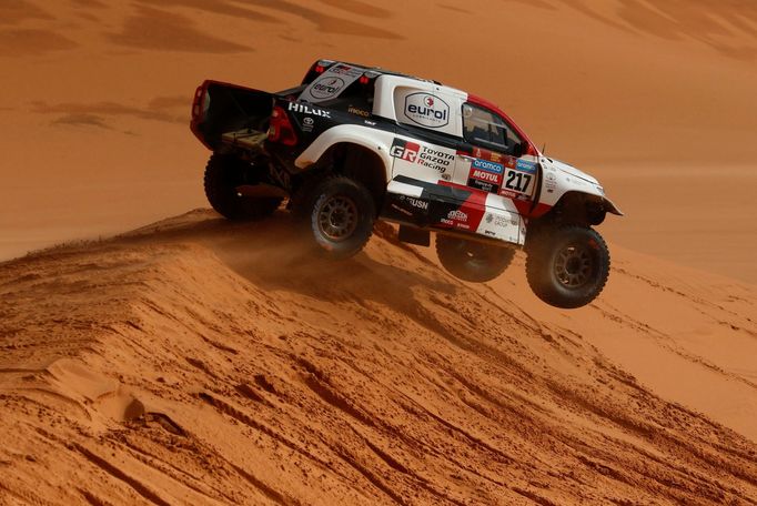 9. etapa Rallye Dakar 2023: Henk Lategan, Toyota