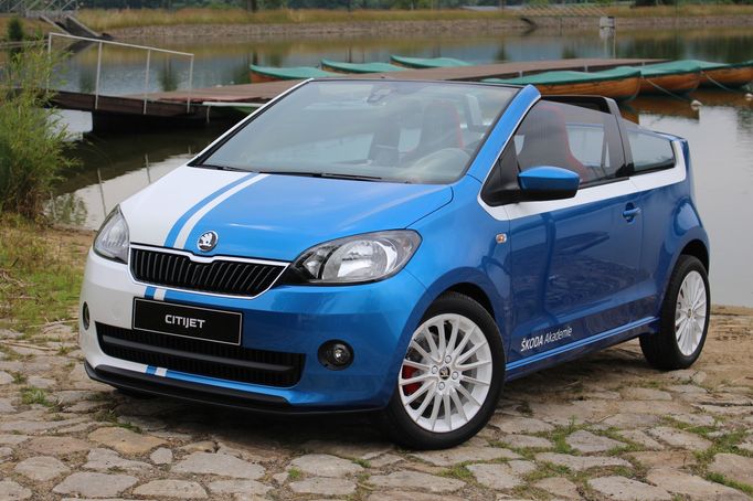 Škoda Citijet vychází z modelu Citigo s třídveřovou karosérií.