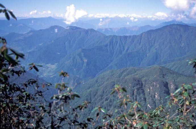 Bhútán - hory