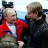 Soči 2014, krasobruslení: Vladimir Putin a Jevgenij Pljuščenko