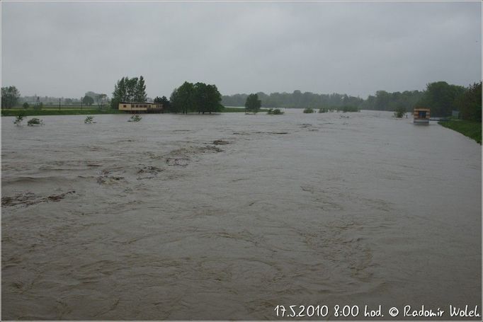 Stav na řece Odře.