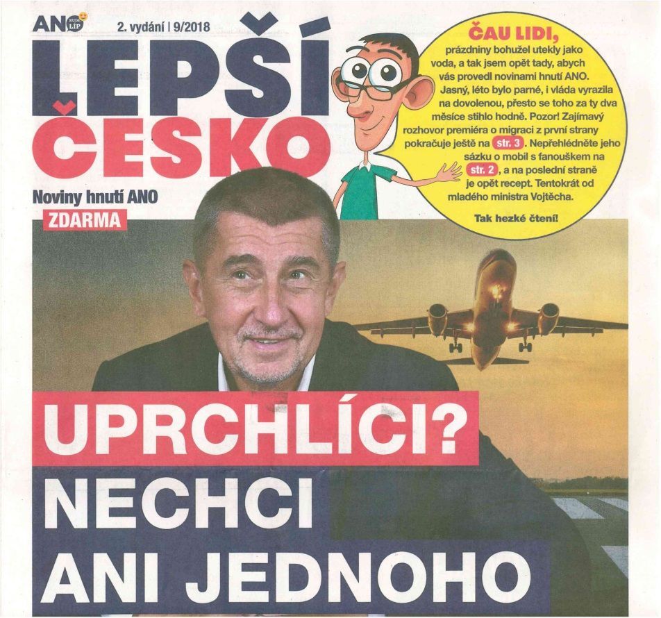Lepší Česko - Noviny hnutí ANO