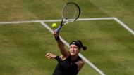 Karolína Muchová na turnaji v londýnském Queen's Clubu
