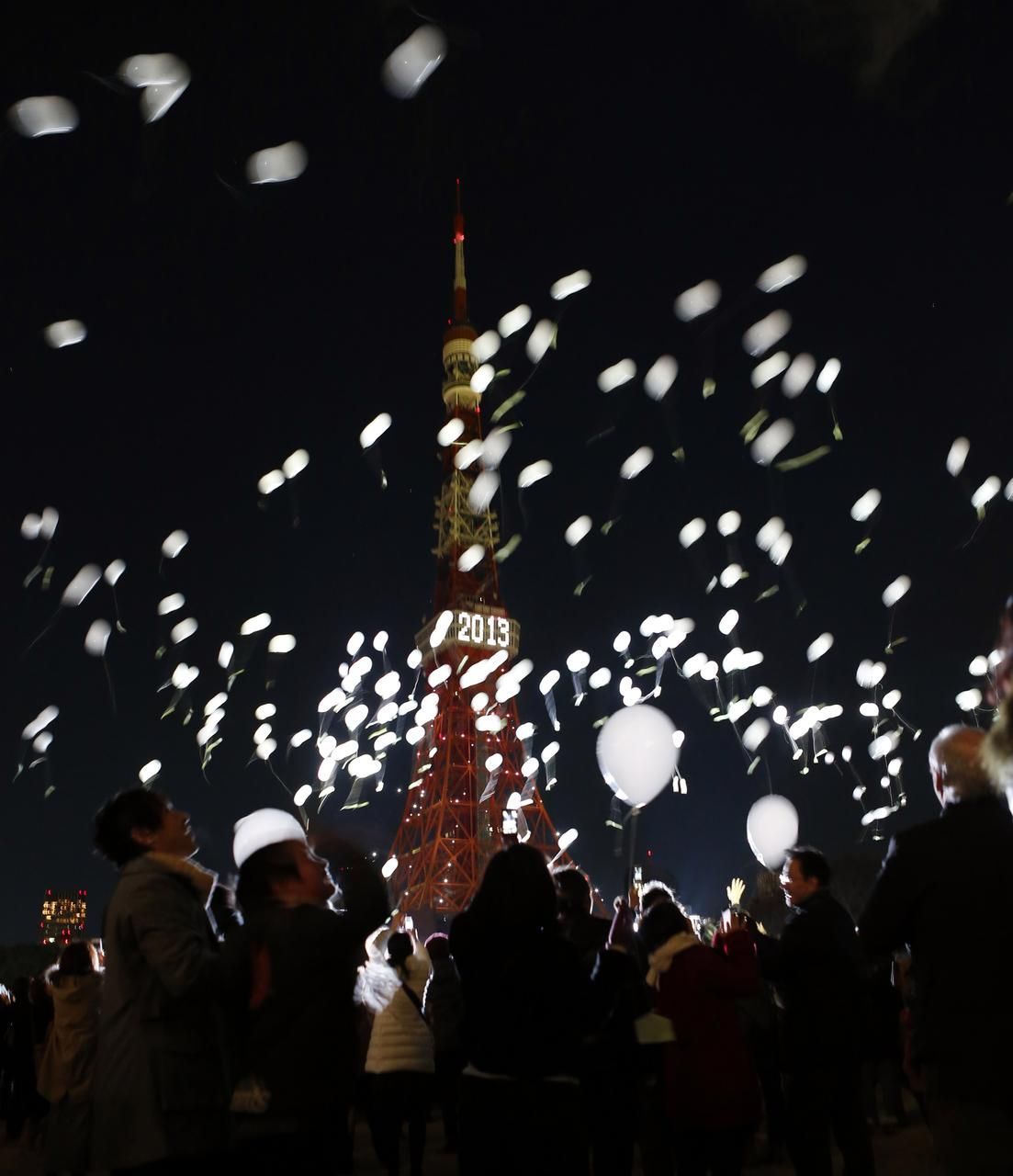 Tokio Japonsko silvestr