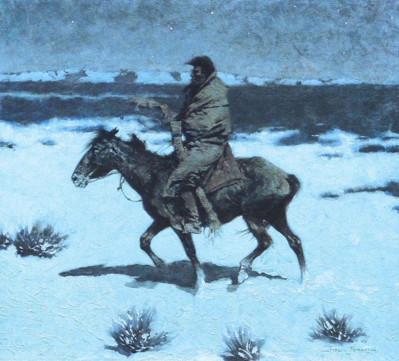 Jednorázové užití / Fotogalerie / Nádherné obrazy z Divokého západu od amerického malíře, který předběhl Zdeňka Buriana