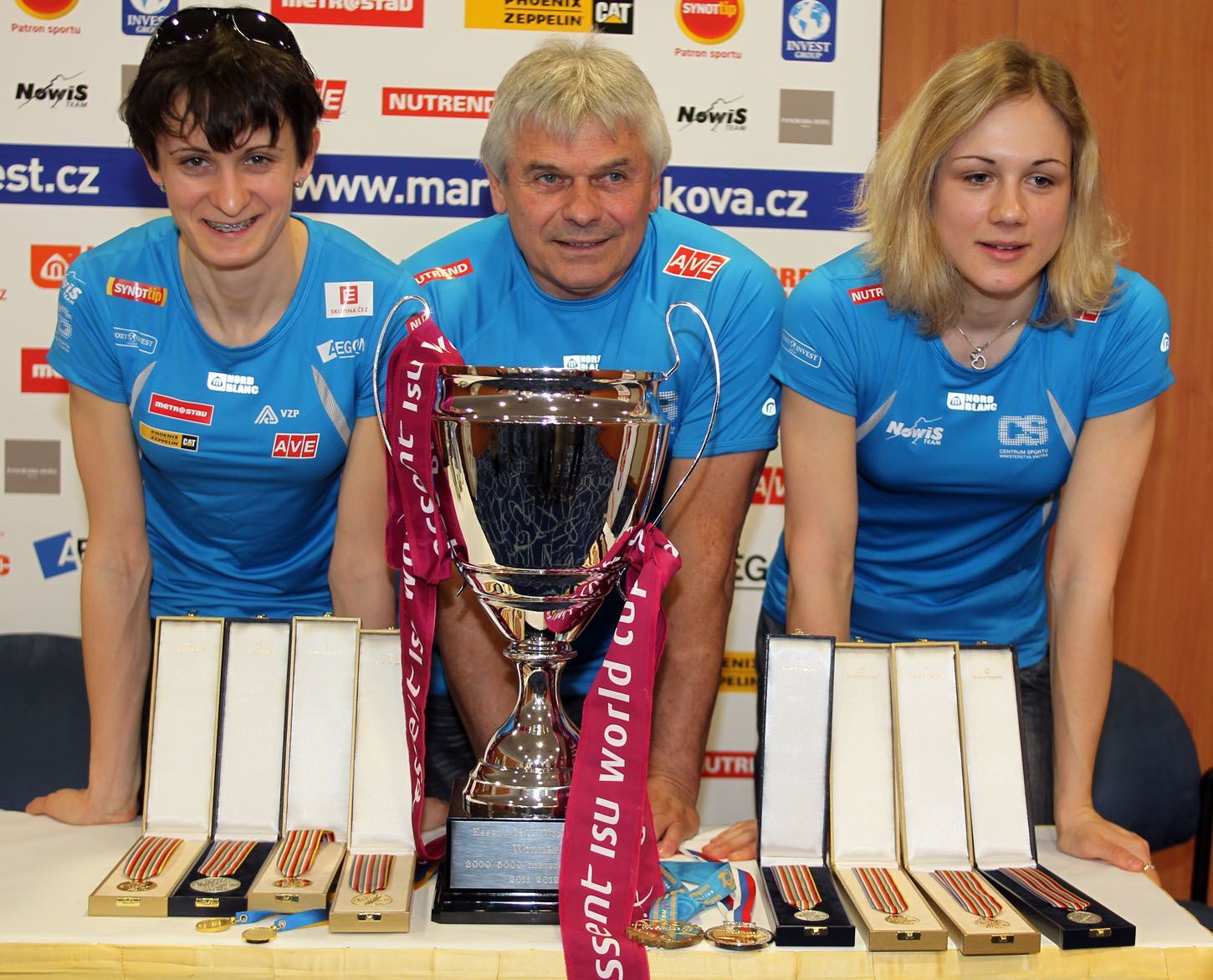 Novák, Erbanová a Sáblíková