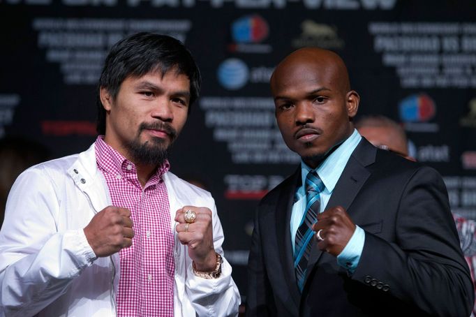 Před boxerskou show Manny Pacquiao - Timothy Bradley